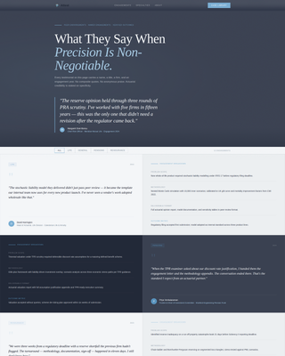Attest - Authoritative Actuary Landing Page Template
