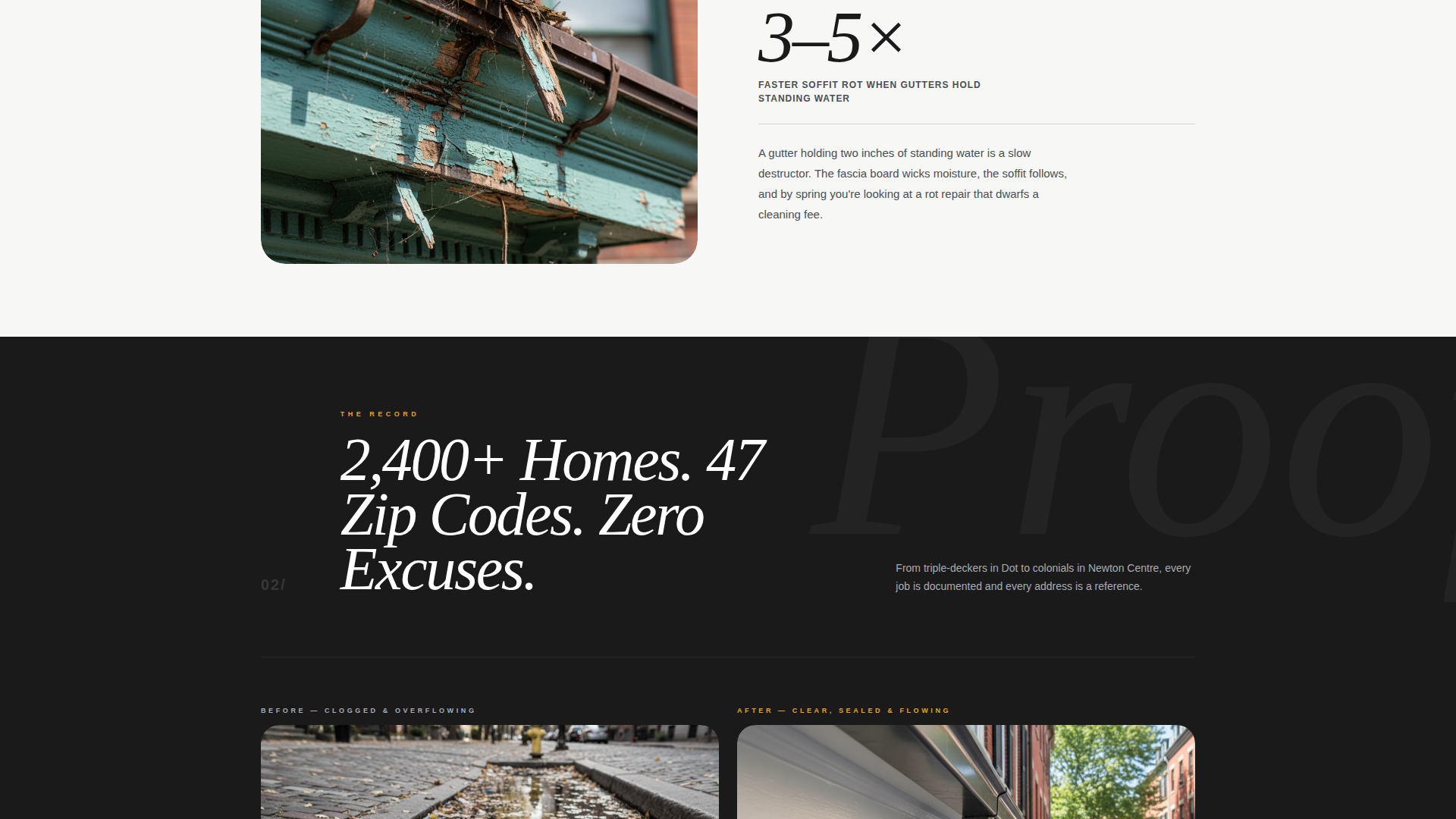 Authoritative Boston | Free Website Template | Rocket