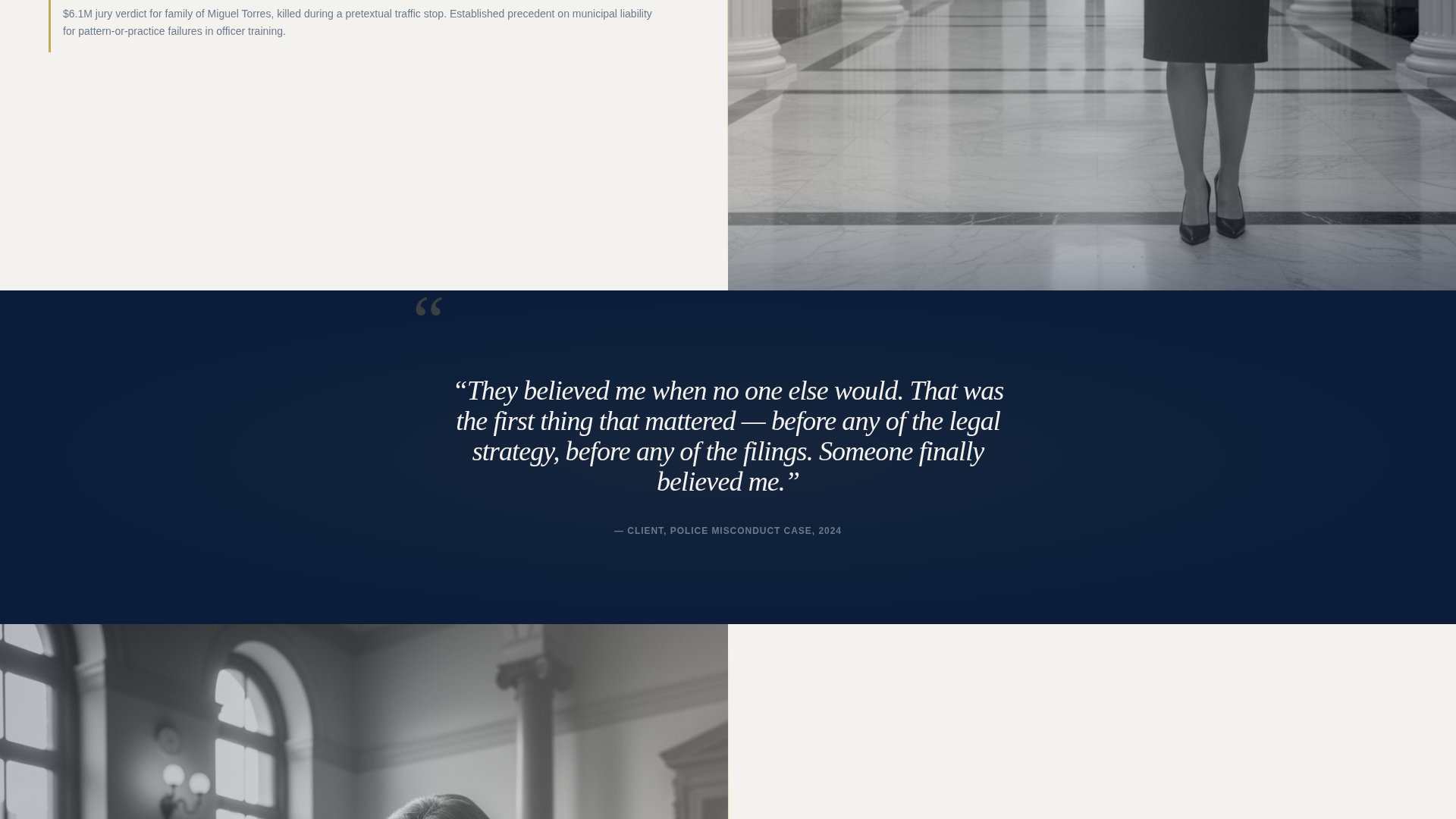 Law Firm & Attorney Professional Website Template
