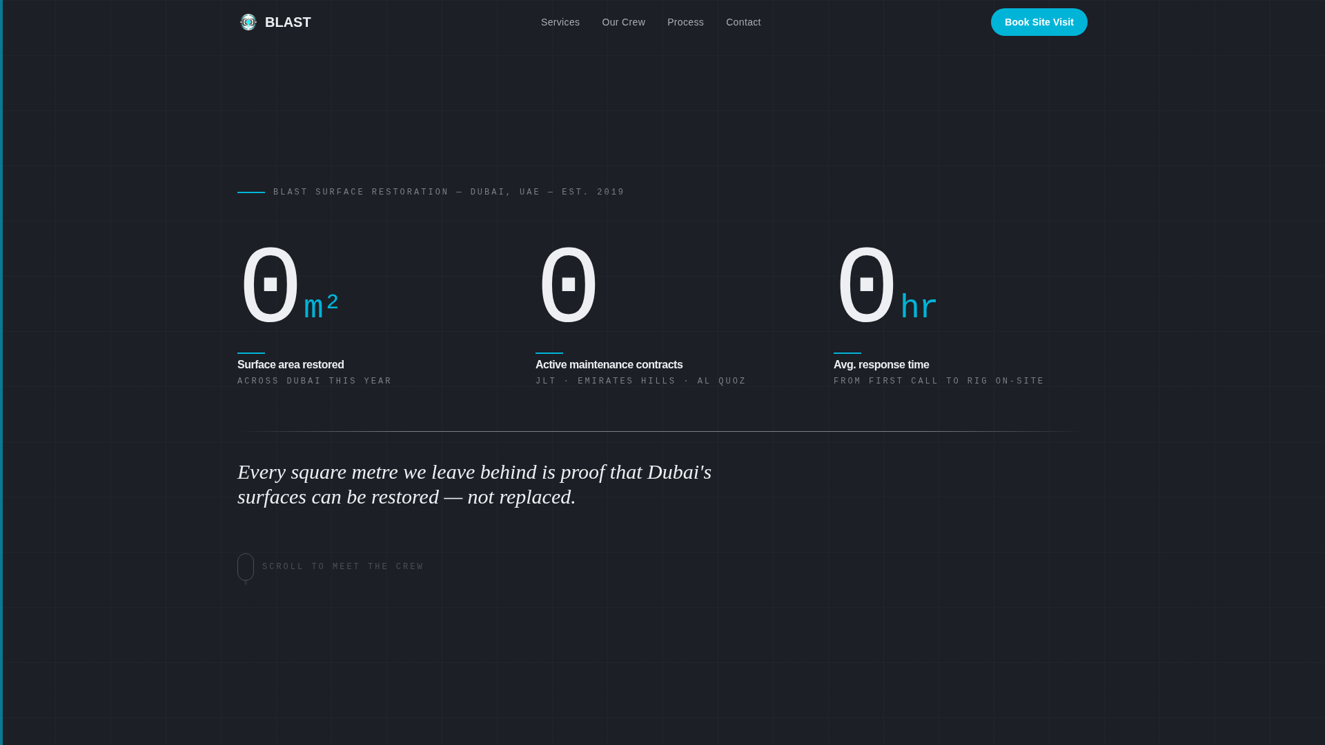 Blast - Precision Pressurewashing Landing Page Template