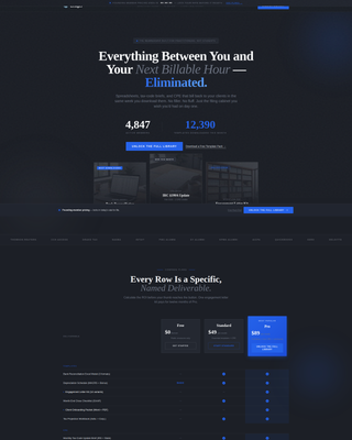 Accounting Digital Presence Advanced Professional Website Template
