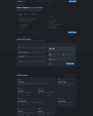 Endpoint - Powerful Adtech Landing Page Template