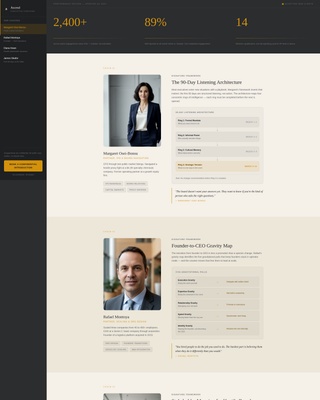 Ascend - Elite Executivecoaching Landing Page Template