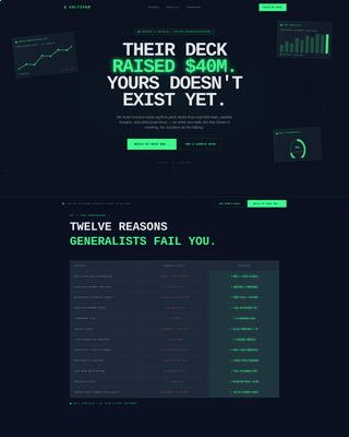 Cultivar - Investorready Agtech Landing Page Template