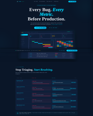 Alpha - Powerful Testing Landing Page Template