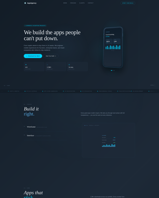 Launchpad - Powerful App Development Landing Page Template