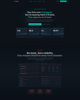 Specialist Architecture Firm Software Comparison Website Template
