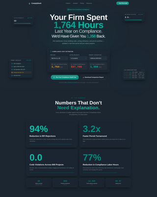 Audit — Strict Governance Landing Page Template