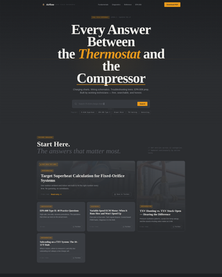 Airflow - Expert HVAC Landing Page Template