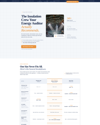 Batt - Trusted Insulation Landing Page Template