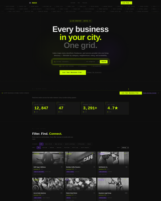 Index - Dynamic Directory Landing Page Template