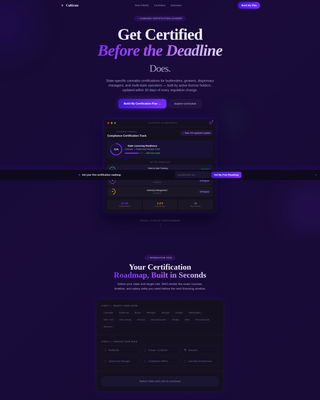Cannabis Digital Presence Careers Website Template