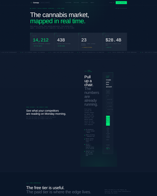 Cannabis Digital Presence Professional Website Template