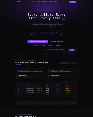 Lien - Powerful Construction Landing Page Template