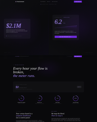 Local Consulting Firm Software Professional Website Template