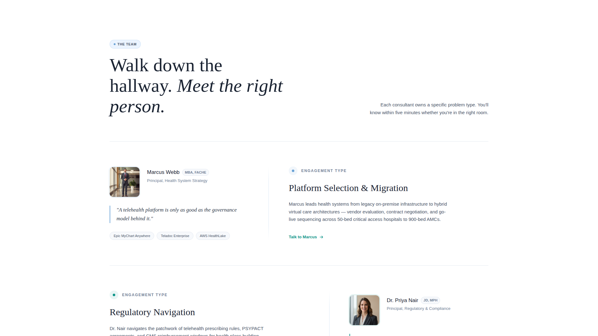 Healthcare Consulting Reviews Website Template