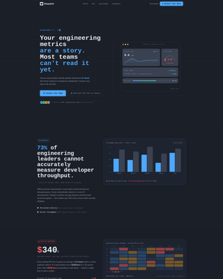 Dispatch - Powerful Devtools Landing Page Template