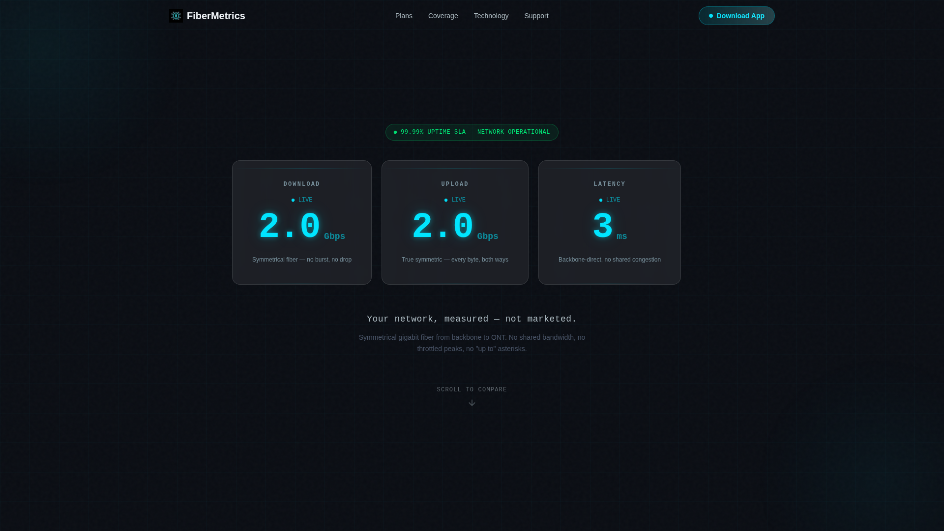 Internet Service Provider Professional Website Template