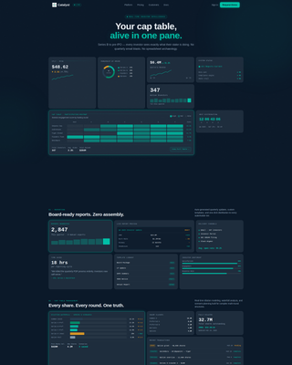 Catalyst - Powerful Fintech Landing Page Template