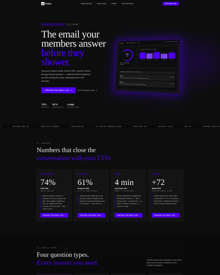 Elite Fitness Training Landing Page Template