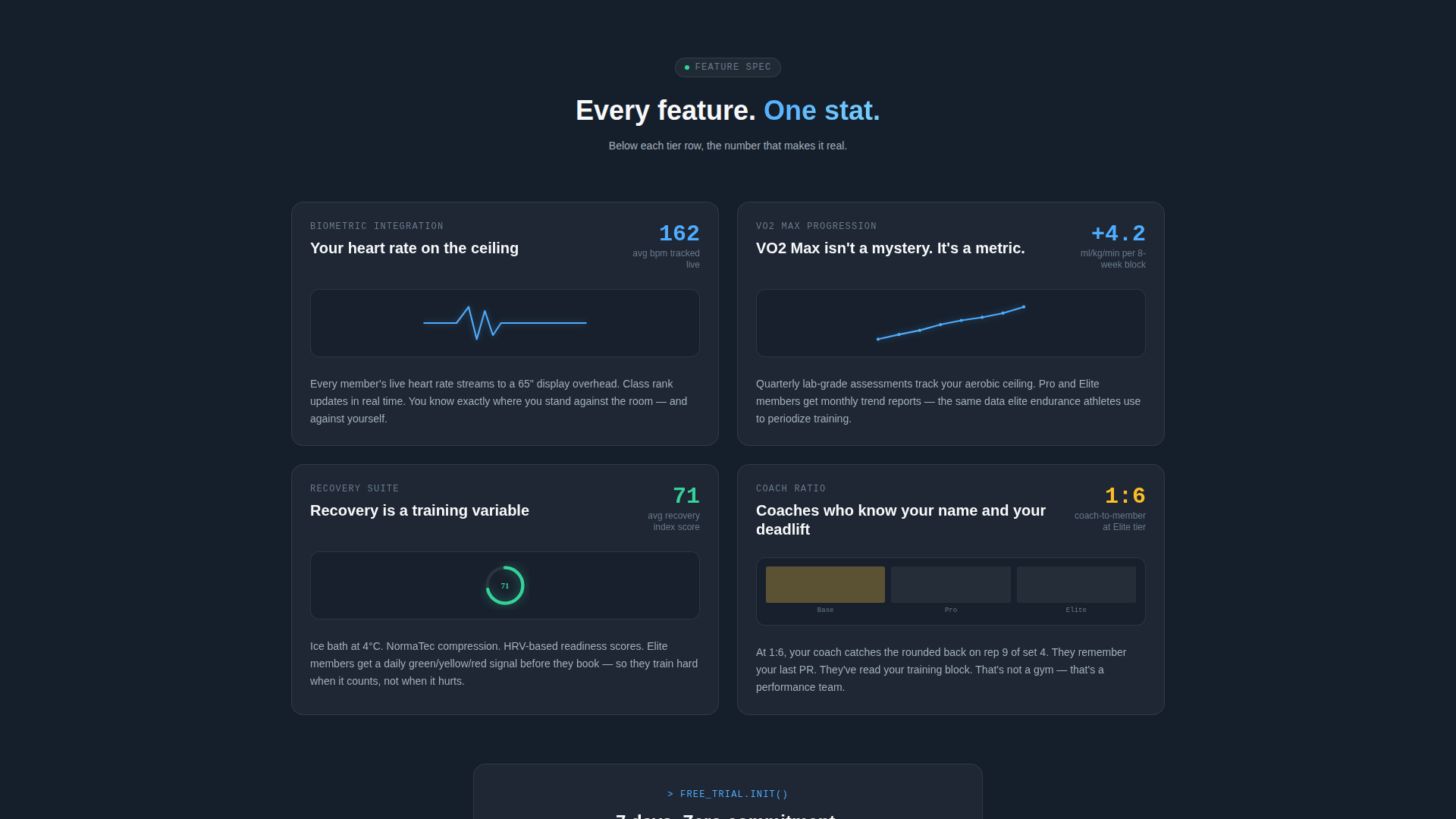 Fitness Studio Professional Website Template