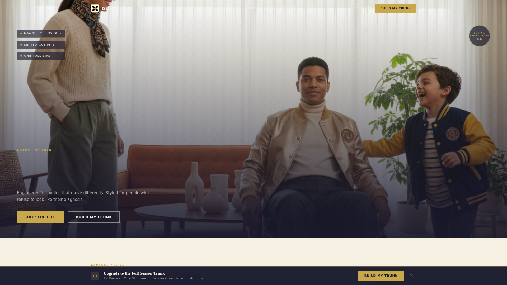 Adapt - Elegant Adaptive Landing Page Template