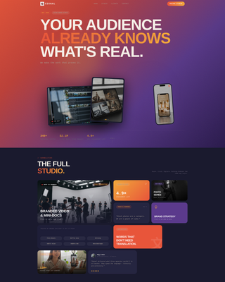 Asianowned - Premium Art Landing Page Template