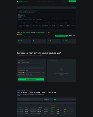 Ledger - Powerful Government Landing Page Template