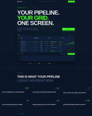 Joule - Powerful Energy Landing Page Template