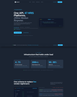 Endpoint - Unified HRTech Landing Page Template