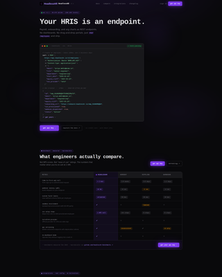 Headless - Powerful HRM Landing Page Template