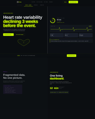 Pulse - Dynamic Healthtech Landing Page Template