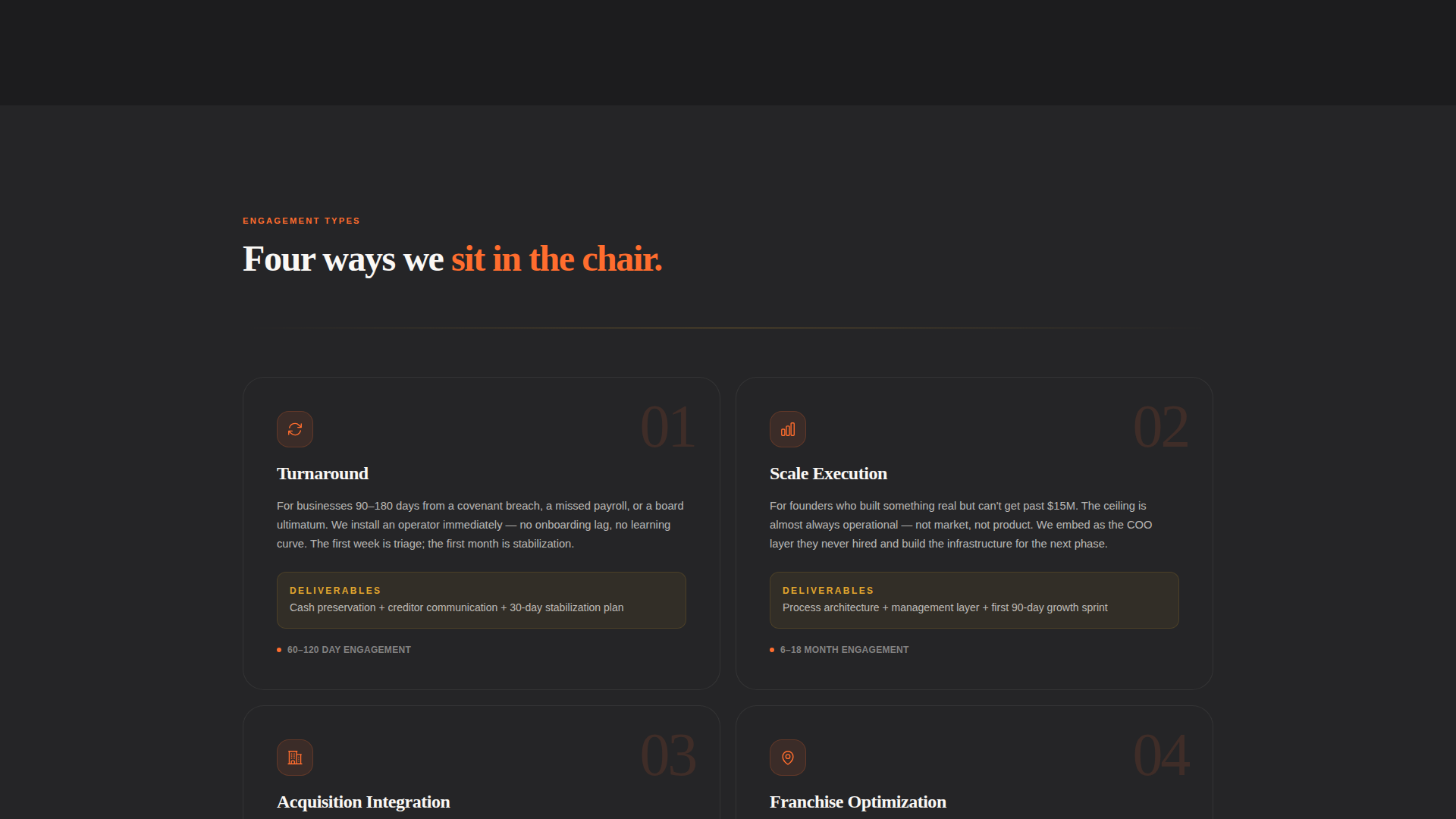 Elite Franchise Consulting Landing Page Template