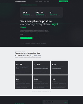 Healthcare Software & SaaS Privacy Policy Website Template