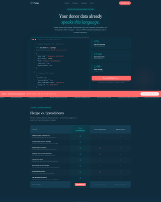 Healthcare Software Expert Professional Website Template