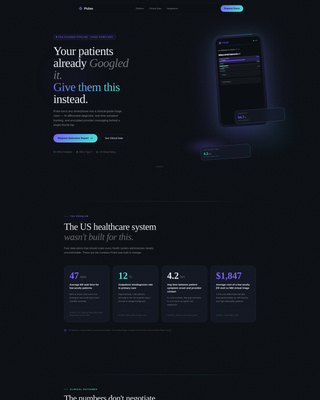 Healthcare Software & SaaS Complete Professional Website Template
