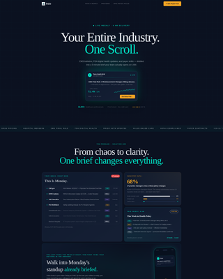 Healthcare Email Marketing Specialist Privacy Policy Website Template