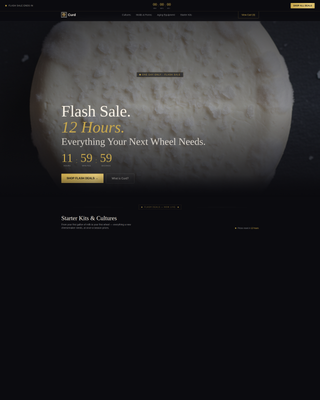 Bloom — Luxe Artisan Cheesemaking Landing Page Template