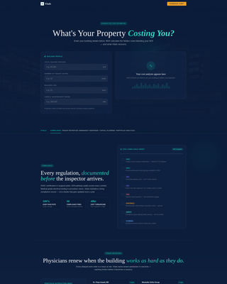 Healthcare Software Booking Website Template