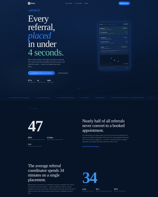 Healthcare Email Marketing Reviews Website Template