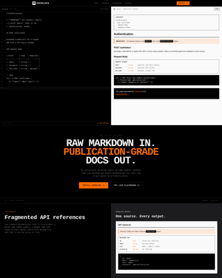 Accessibility Documentation Professional Website Template