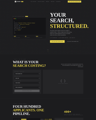 Higher Education Digital Presence Careers Website Template