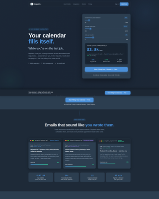 Halo — Home Service Landing Page Template