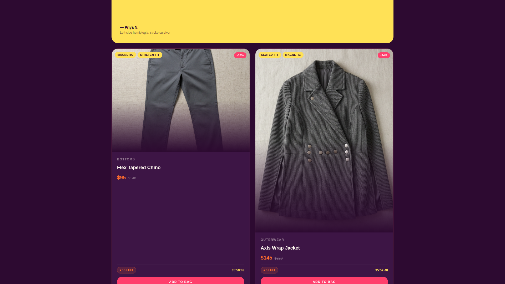 Disability-Owned Business Professional Website Template