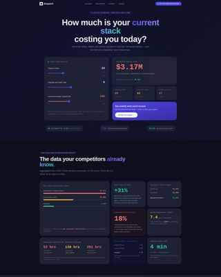 Apex — Field Ops Landing Page Template