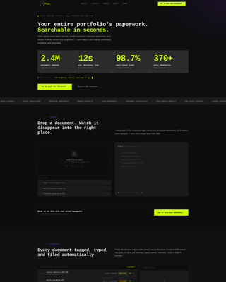 Hospitality - High-Converting Document Landing Page Template