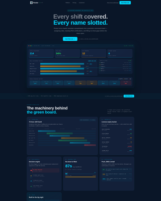 Hospitality - Performance-Driven Volunteer Landing Page Template