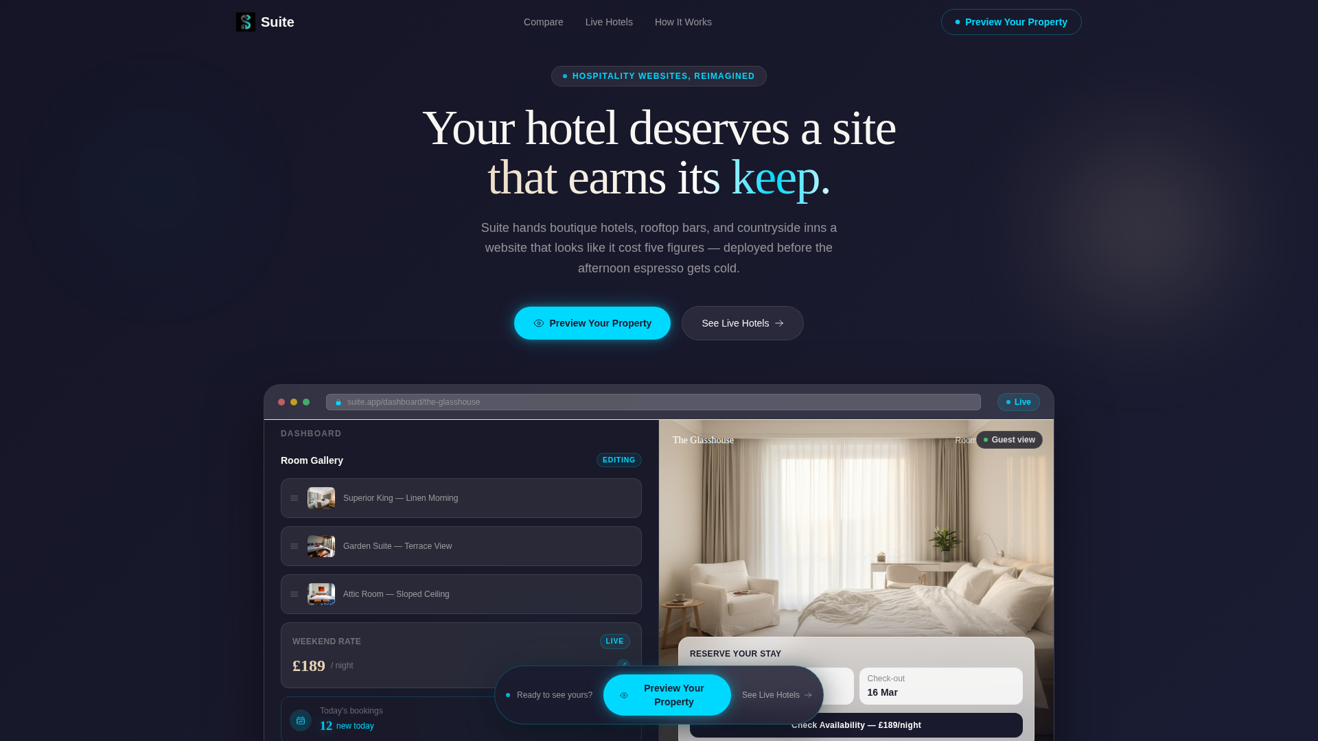Refined Luxury Landing Page Template