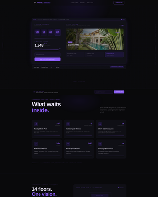Hotel Pre-Opening & Coming Soon Website Template