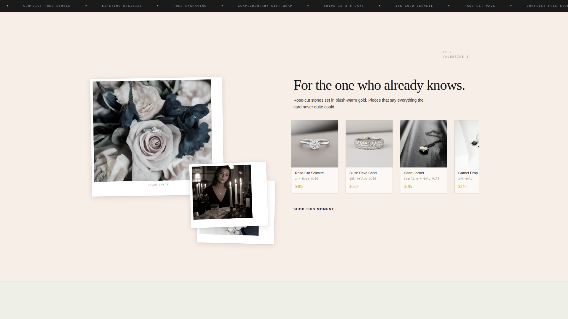 Jewelry & Accessories Store Professional Website Template